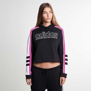 EUC Adidas large cropped hoodie